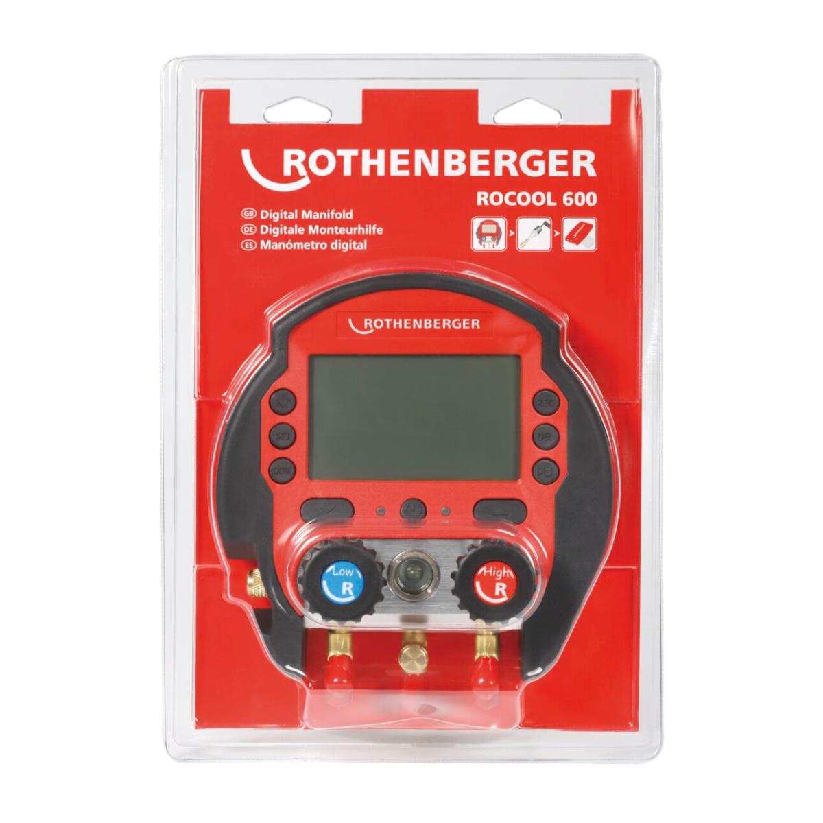 Rothenberger Digitale Monteurhilfe ROCOOL 600 Set Blister