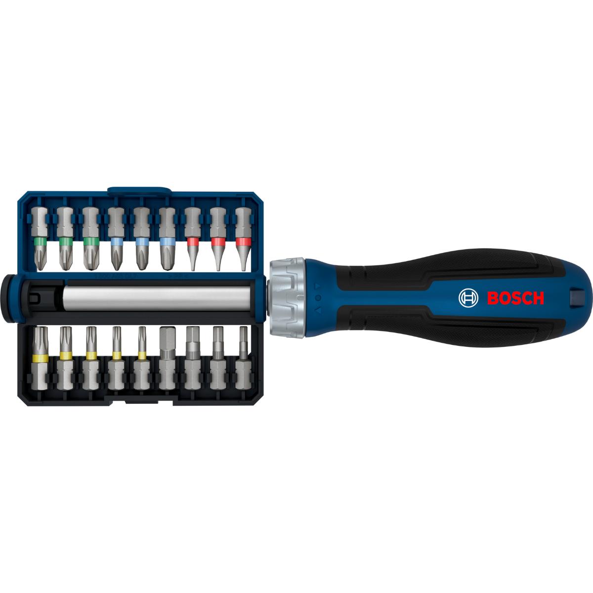 Bosch Bit-Ratschenschraubendreher, 18 Bits