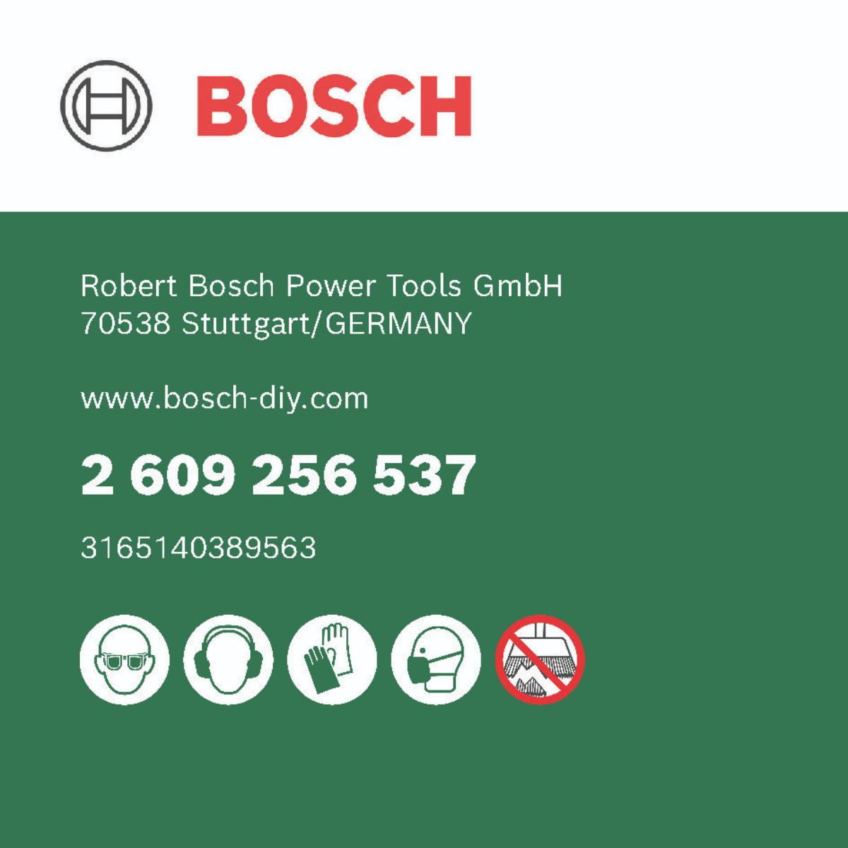 Bosch Scheibenbürsten für Bohrmaschinen, K80, 100 mm