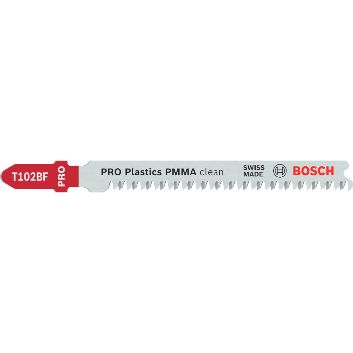 Bosch PRO Stichsägeblatt T 102 BF Clean for PMMA