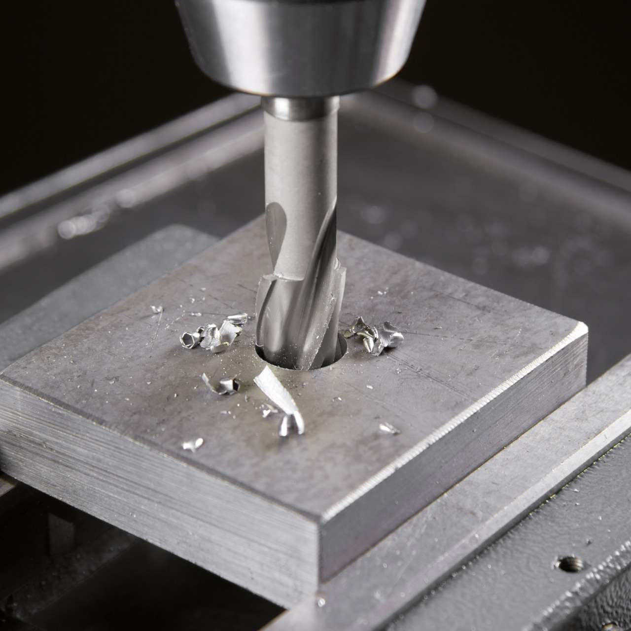 RUKO Flachsenker DIN 373 HSS mit Zylinderschaft - Gütegrad fein für Durchgangsloch