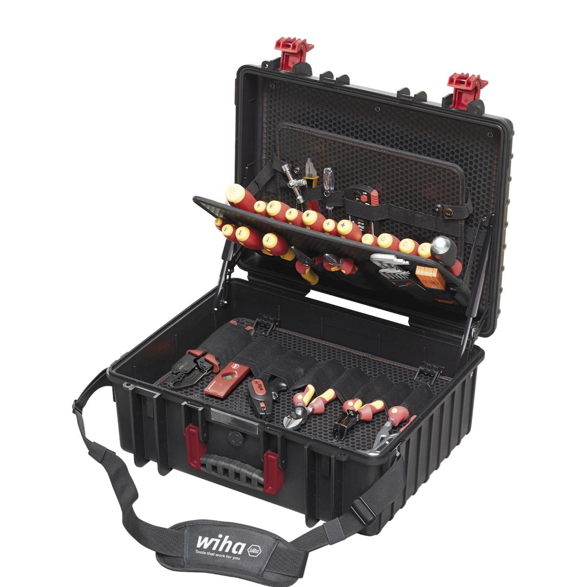 Wiha Werkzeugkoffer XL electric 81-teilges Set