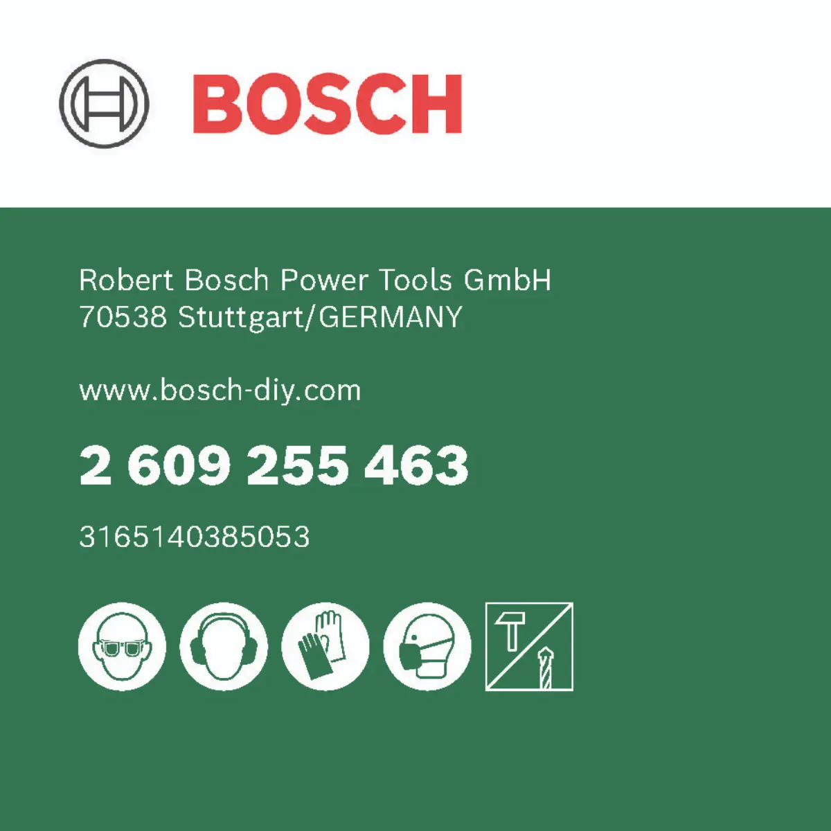 Bosch Steinbohrer-Set: 3x60/4x75/5x85/5,5x85/6x100/6,5x100/7x100/8x120/10x120, 9-tlg.