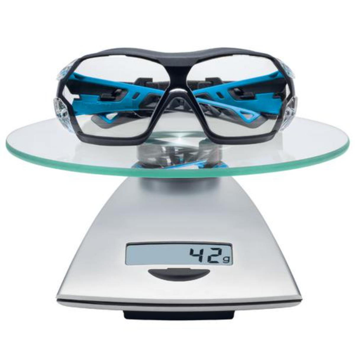 uvex pheos nxt guard Bügelbrille außen kratzfest, innen dauerhaft beschlagfrei mit Kopfband