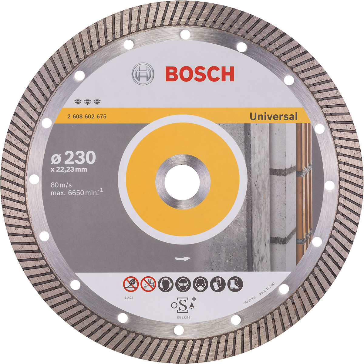 Bosch Diamanttrennscheibe Best for Universal Turbo