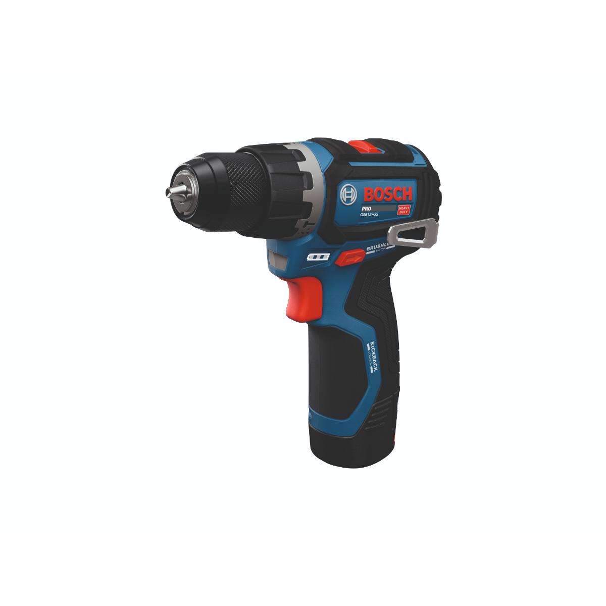 Bosch Akku-Schlagbohrschrauber GSB12V-32, 2x Akku GBA 12V 2.0Ah in L-BOXX