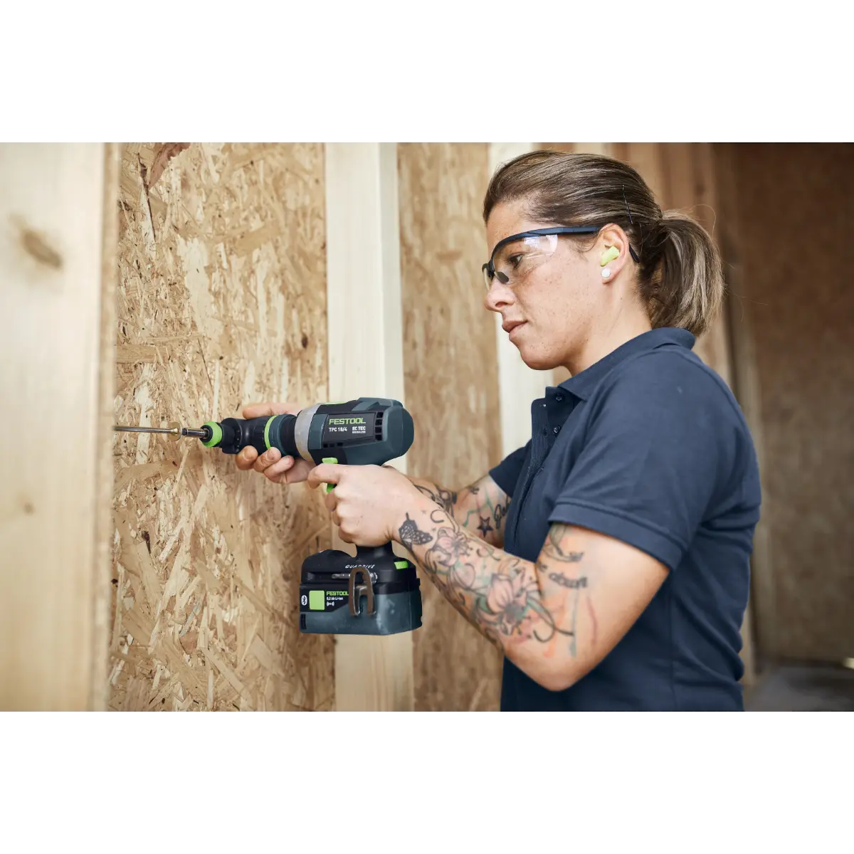 Festool Schrauber- und Bohrer-Set TID 18 Basic-Set TPC 18/4