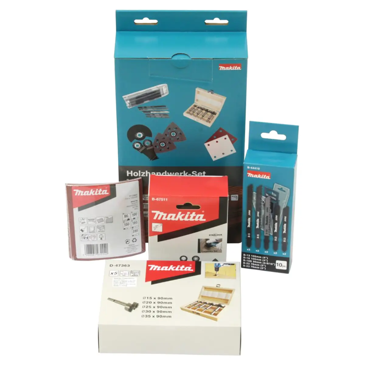 Makita Holzhandwerk-Set 30-tlg. - P-84844