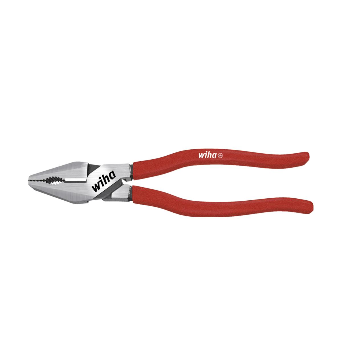 Wiha Kraftkombizange Classic mit DynamicJoint und OptiGrip mit extra langer Schneide