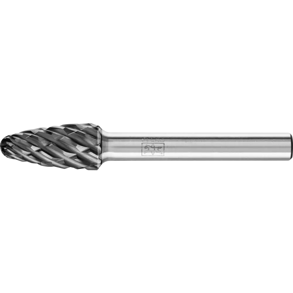 PFERD TOOLS Hartmetall Hochleistungsfrässtift STEEL Rundbogen RBF HICOAT für Stahl