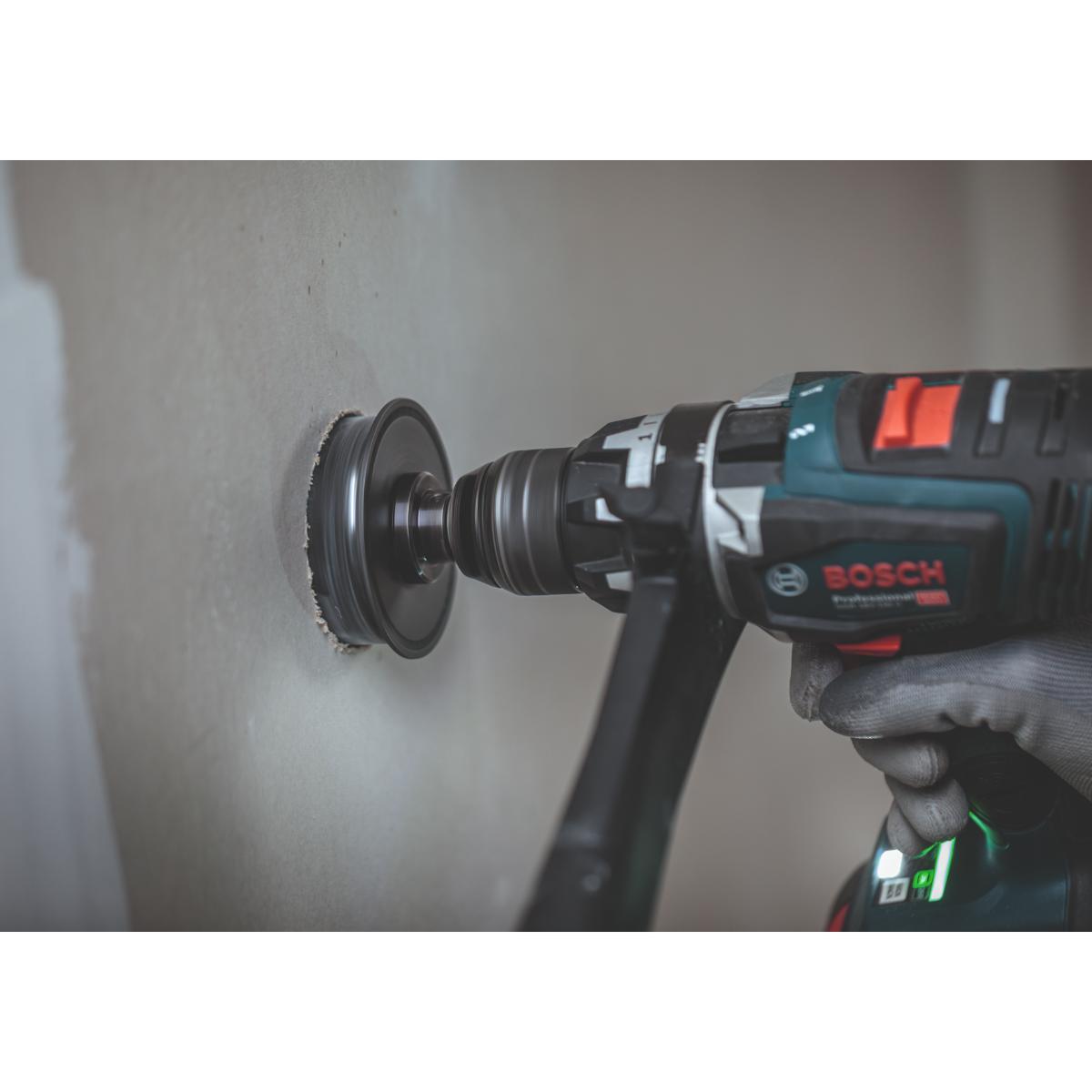 Bosch Wood and Drywall Lochsäge mit Aufsteckhalter und Randsenker, 68 x 30 mm