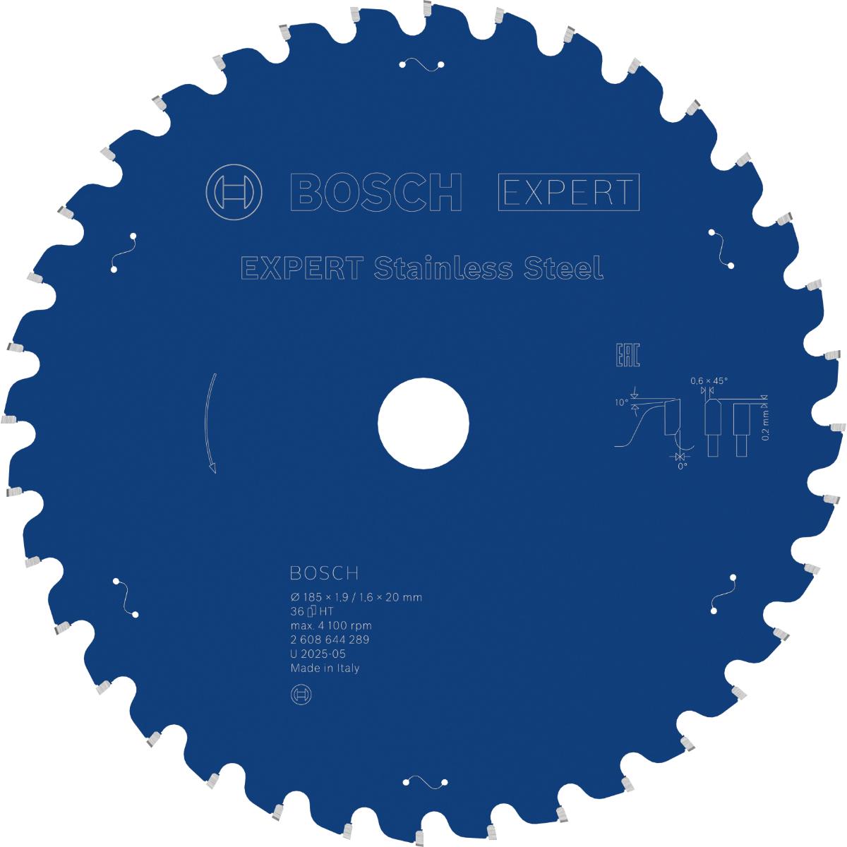 Bosch Kreissägeblatt Expert for Stainless Steel