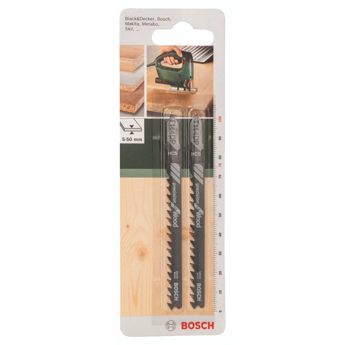Bosch Stichsägeblatt HCS, T 144 DP Precision for Wood