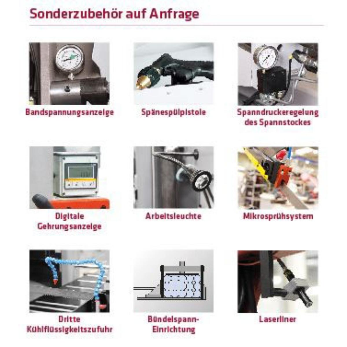 ELMAG BOMAR Metall-Bandsägemaschine