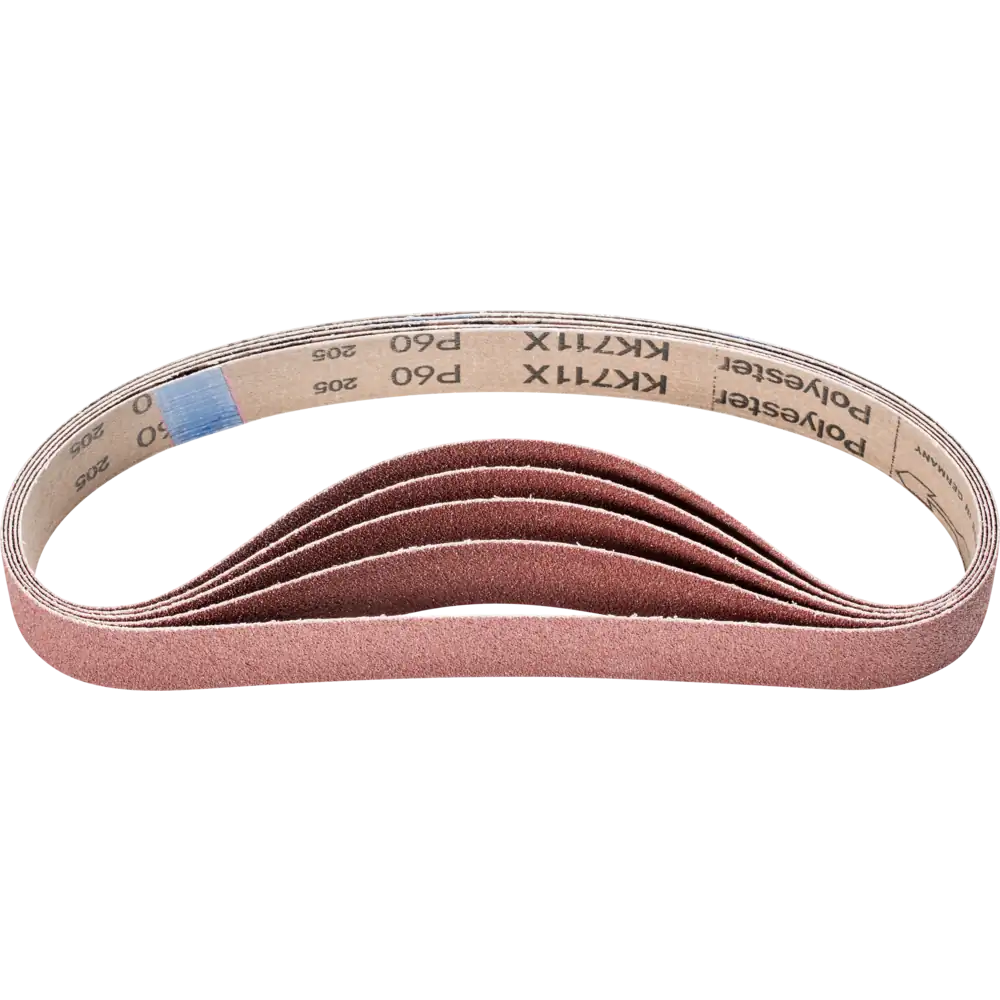 PFERD TOOLS Korund Schleifband BA für universelle Anwendung mit Rohrbandschleifer