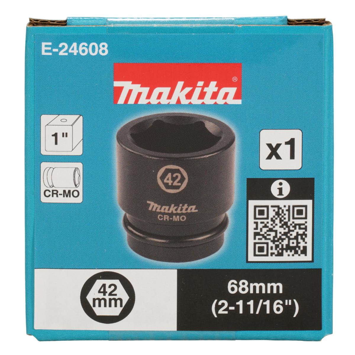 Makita Schlagnuss 1 Zoll - inkl. O-Ring und Stift - CR-MO