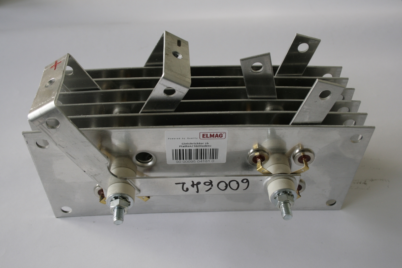 ELMAG Gleichrichter (6 Platten/36Dioden)