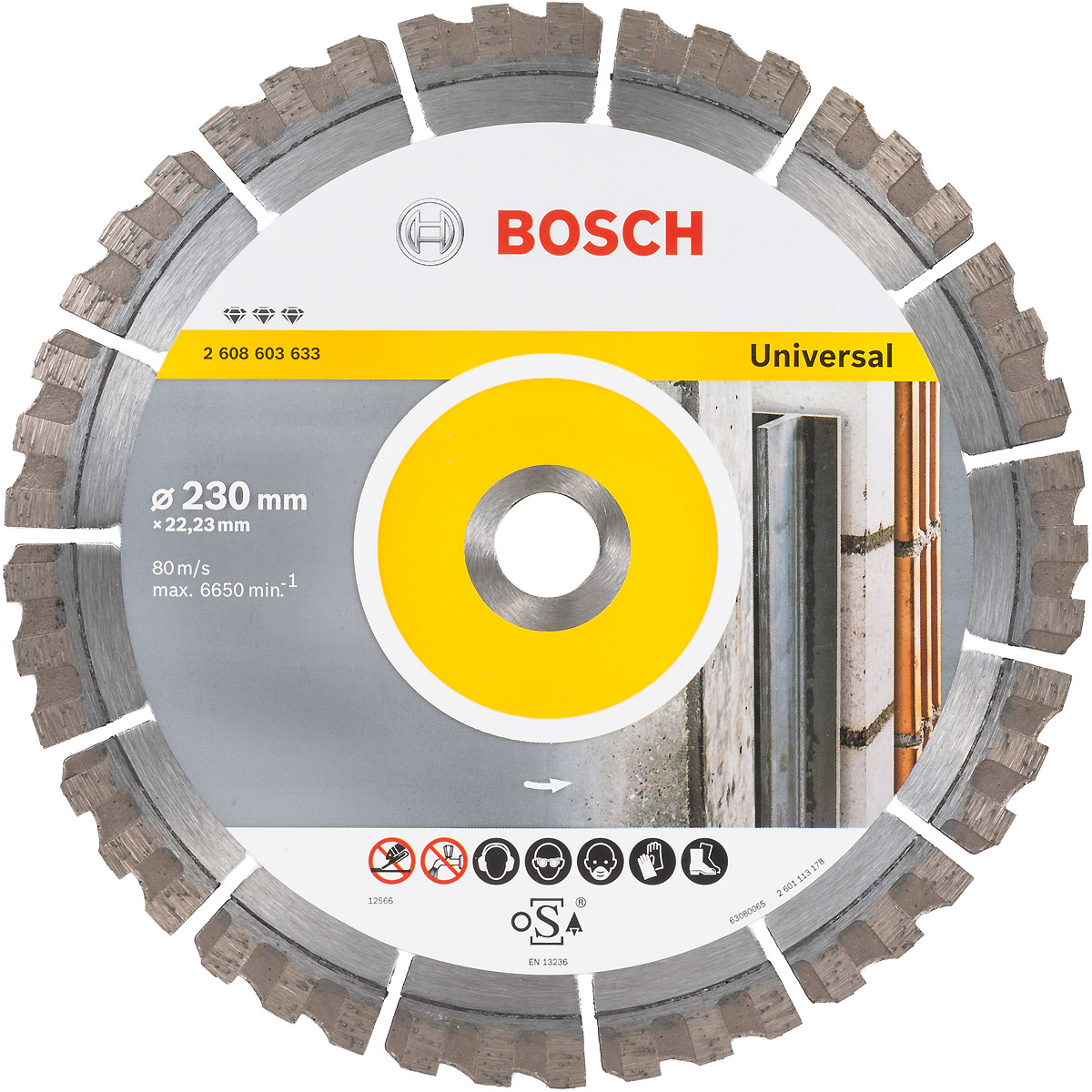Bosch Diamanttrennscheibe Best for Universal