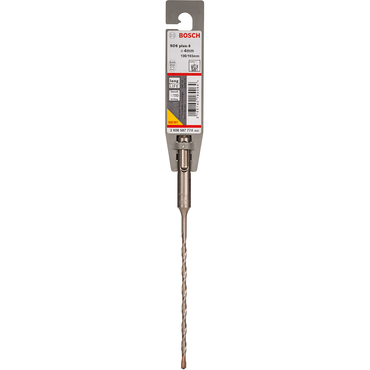 Bosch Hammerbohrer SDS plus-5, ø 4mm