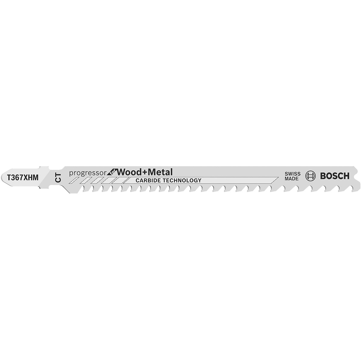 Bosch Stichsägeblatt T 367 XHM Progressor for Wood and Metal, 3er-Pack