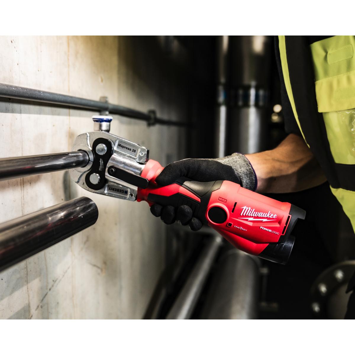Milwaukee M12 Akku - Presswerkzeug mit ONE - KEY, M12ONEHPT - 202C