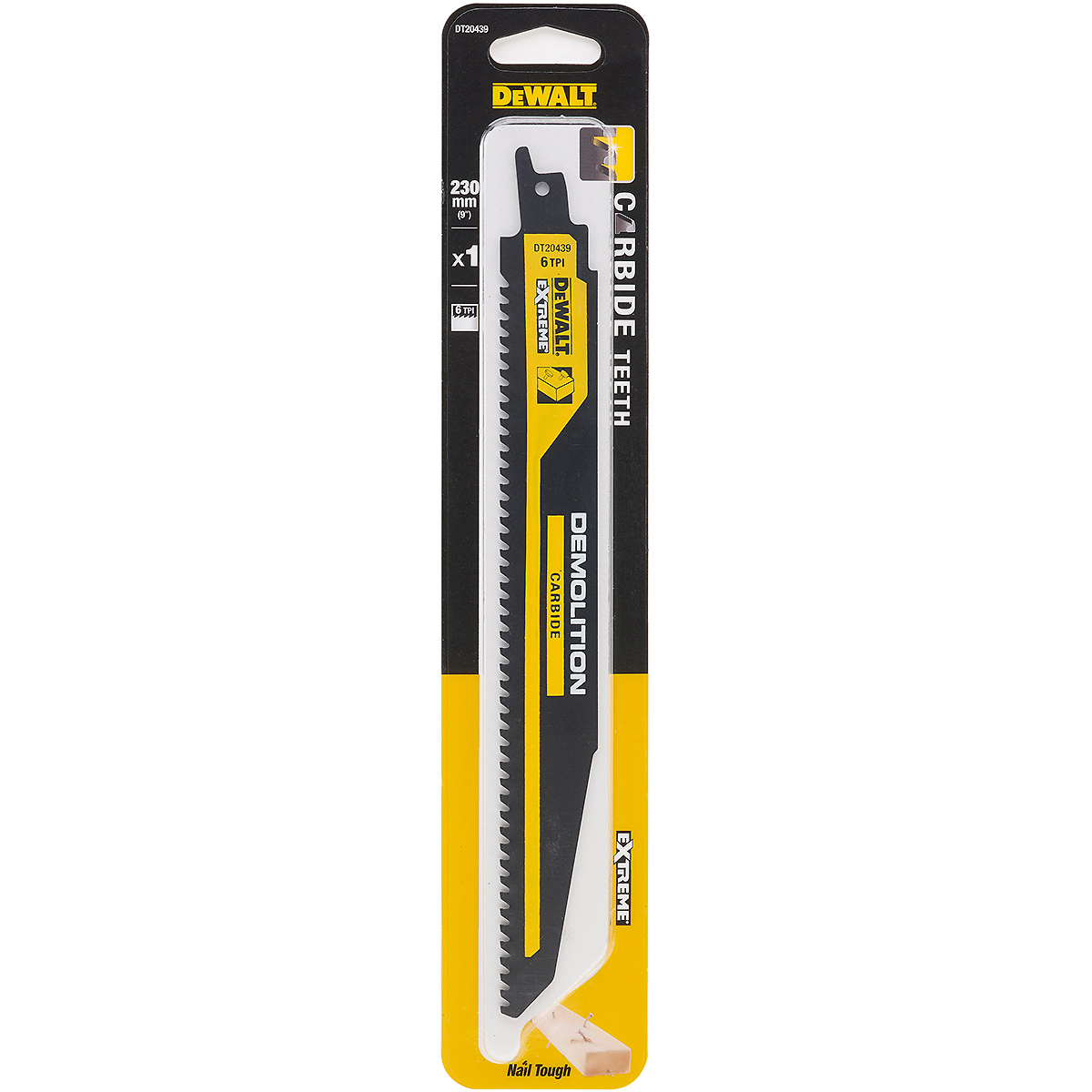 DEWALT Carbide Säbelsägeblatt für Holz