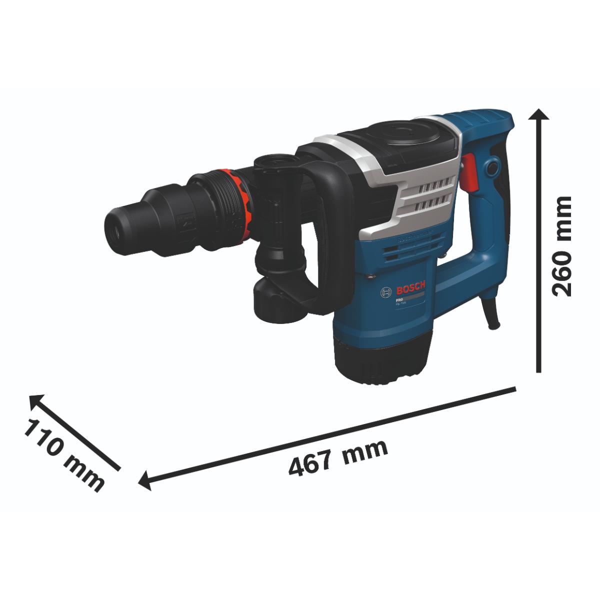 Bosch Schlaghammer mit SDS max GSH5MX in Handwerkerkoffer