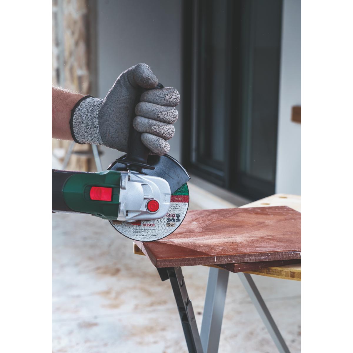 Bosch Trennscheiben-Set gekröpft für Stein D= 115 mm, 5-tlg.