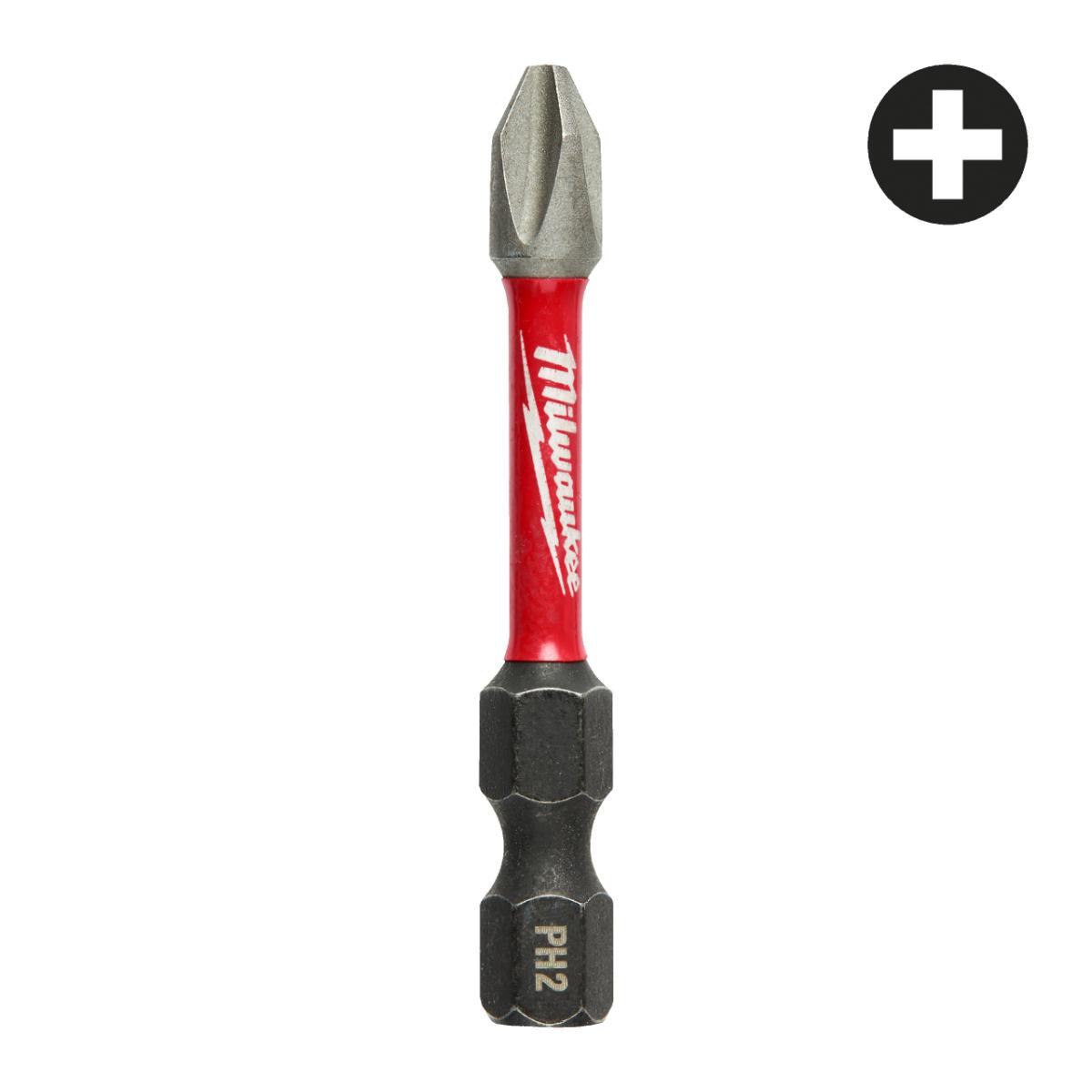 Milwaukee - BIT BOX PH2 50MM (10) SHOCKWAVE - 4932430855