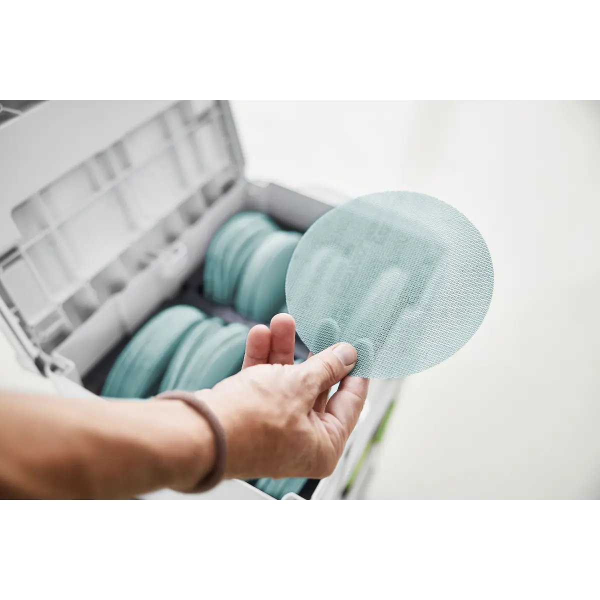 Festool Schleifmittel-Systainer³ Granat Net D150 GR NET SYS