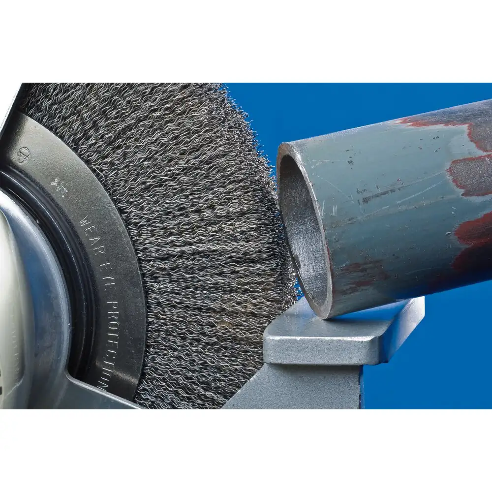 PFERD TOOLS Rundbürste breit ungezopft RBU Stahl-Draht industrieller Einsatz