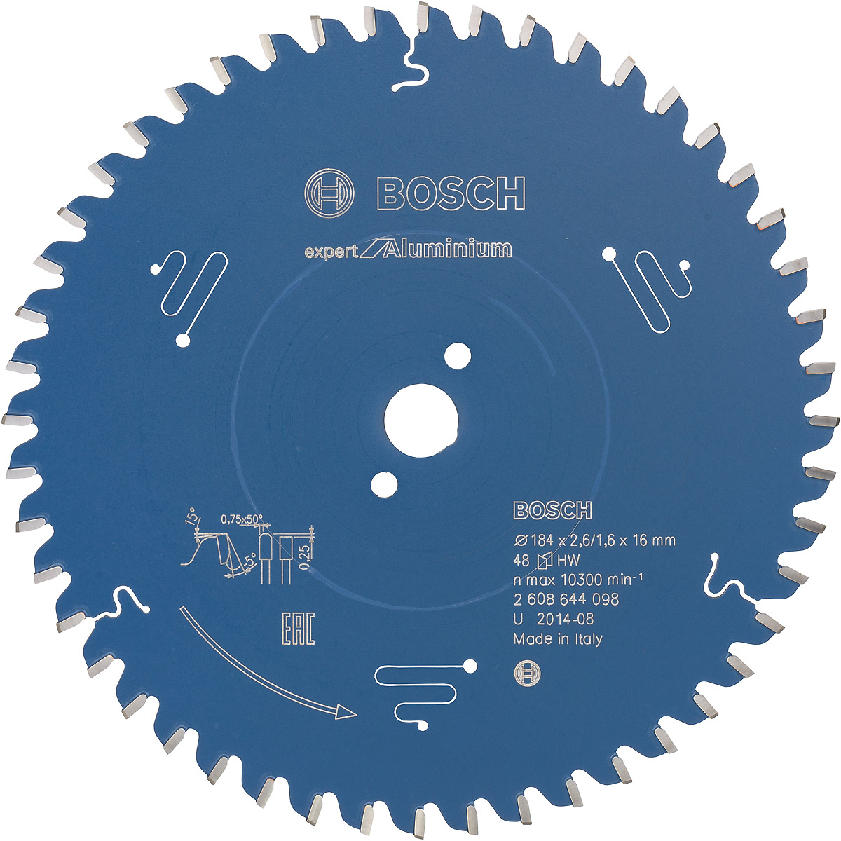 Bosch Kreissägeblatt Expert for Aluminium ø 184 mm