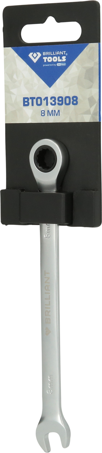 Brilliant Tools Ratschenringschlüssel, 8 mm