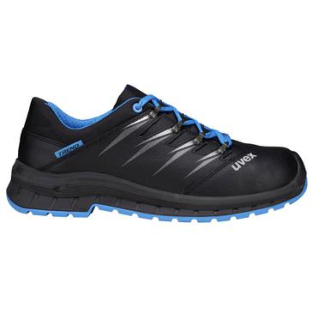 6934135uv uvex 2 trend Sicherheitsschuh Halbschuh S3 blau-schwarz