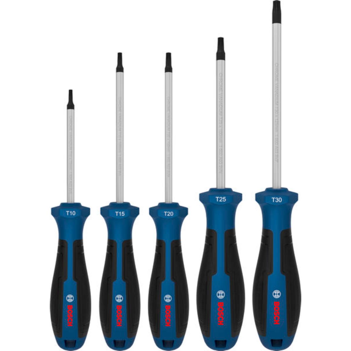 Bosch Schraubendreher TX, 5-teilges Set