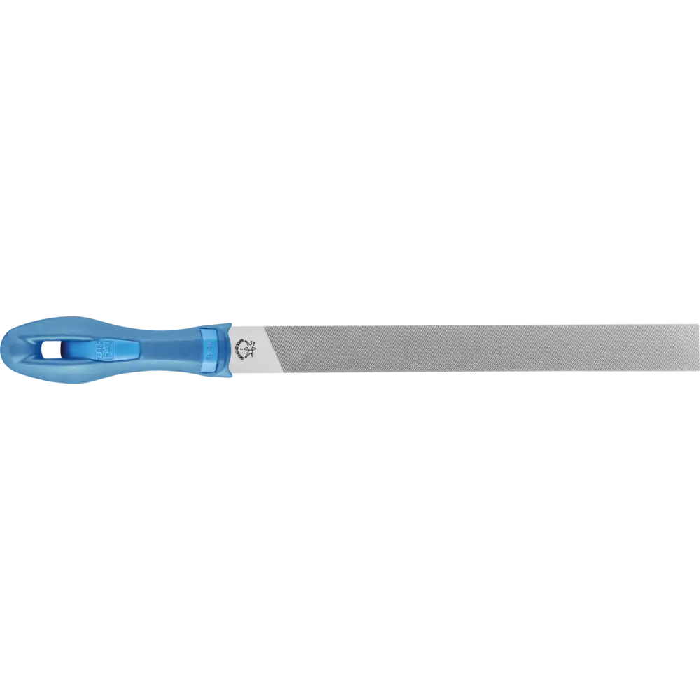 PFERD TOOLS Werkstattfeile mit Heft Flachstumpf