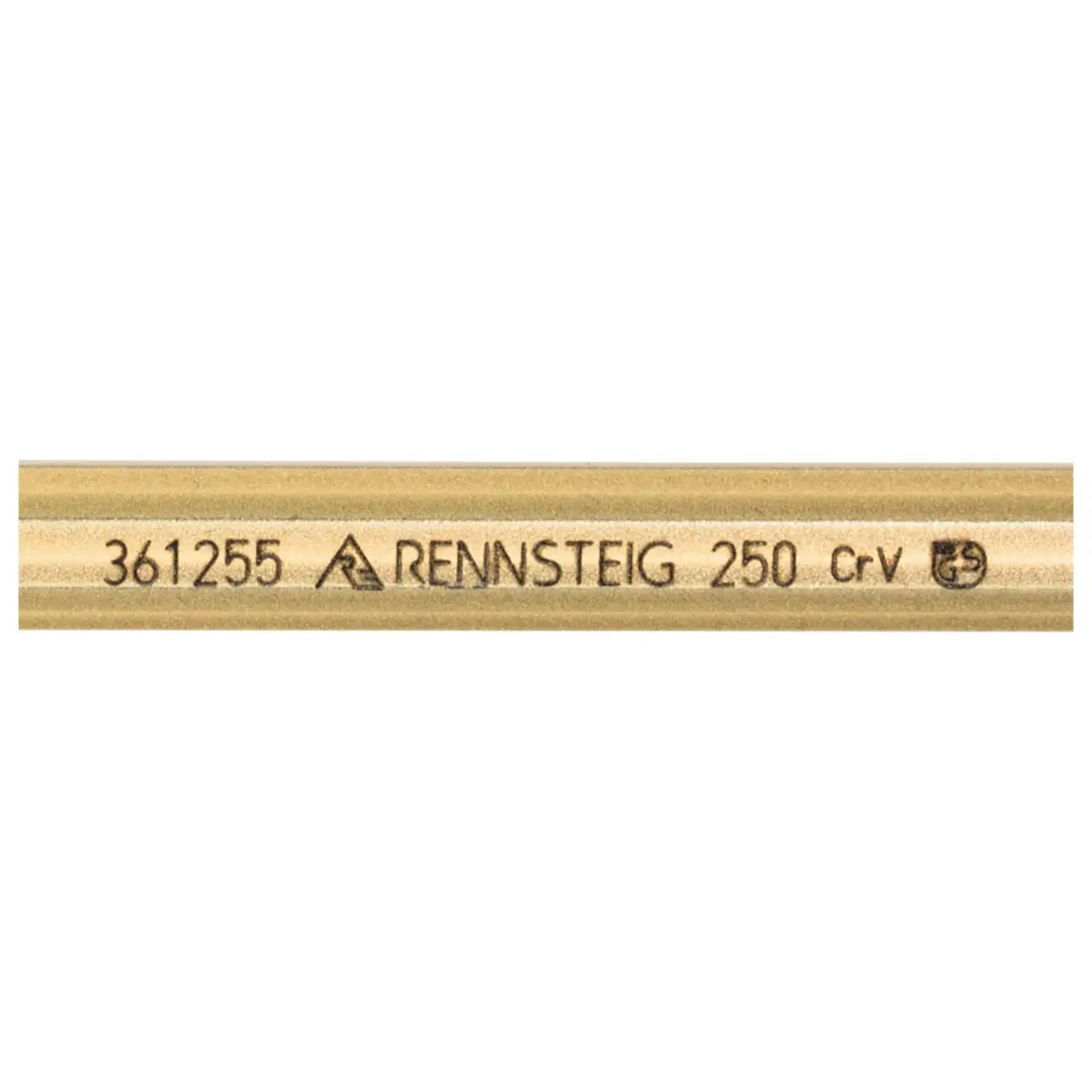 Rennsteig Elektrikerspitzmeißel 250 mm, 8-kant 10 mm, lackiert