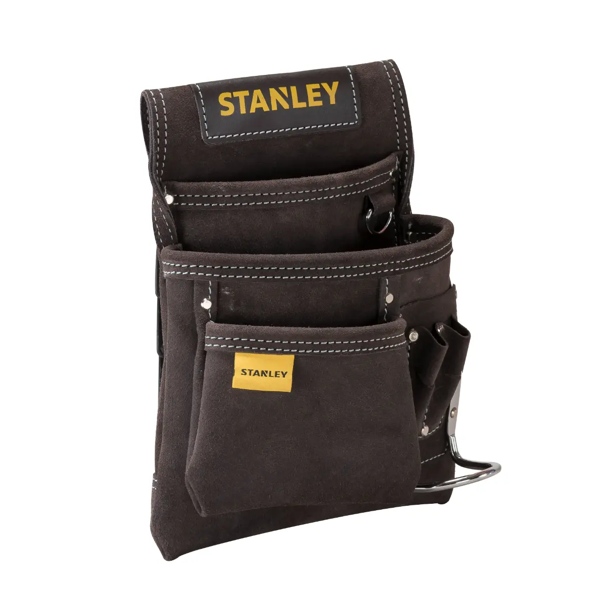 STANLEY Werkzeug- u. Hammertasche aus Leder