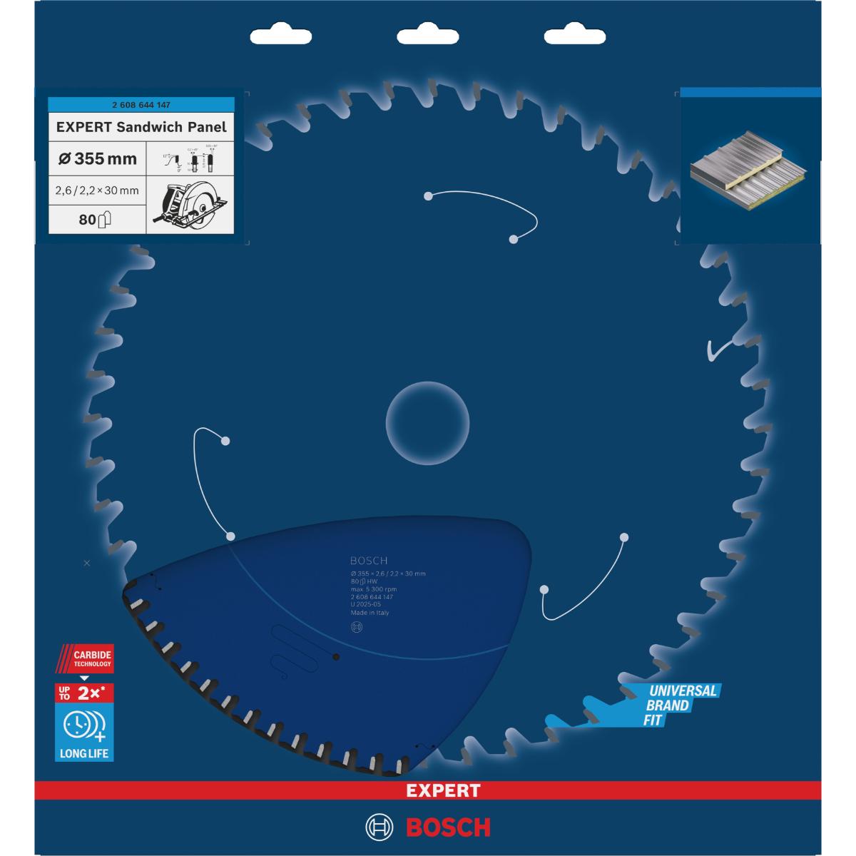 Bosch Kreissägeblatt Expert for Sandwich Panel