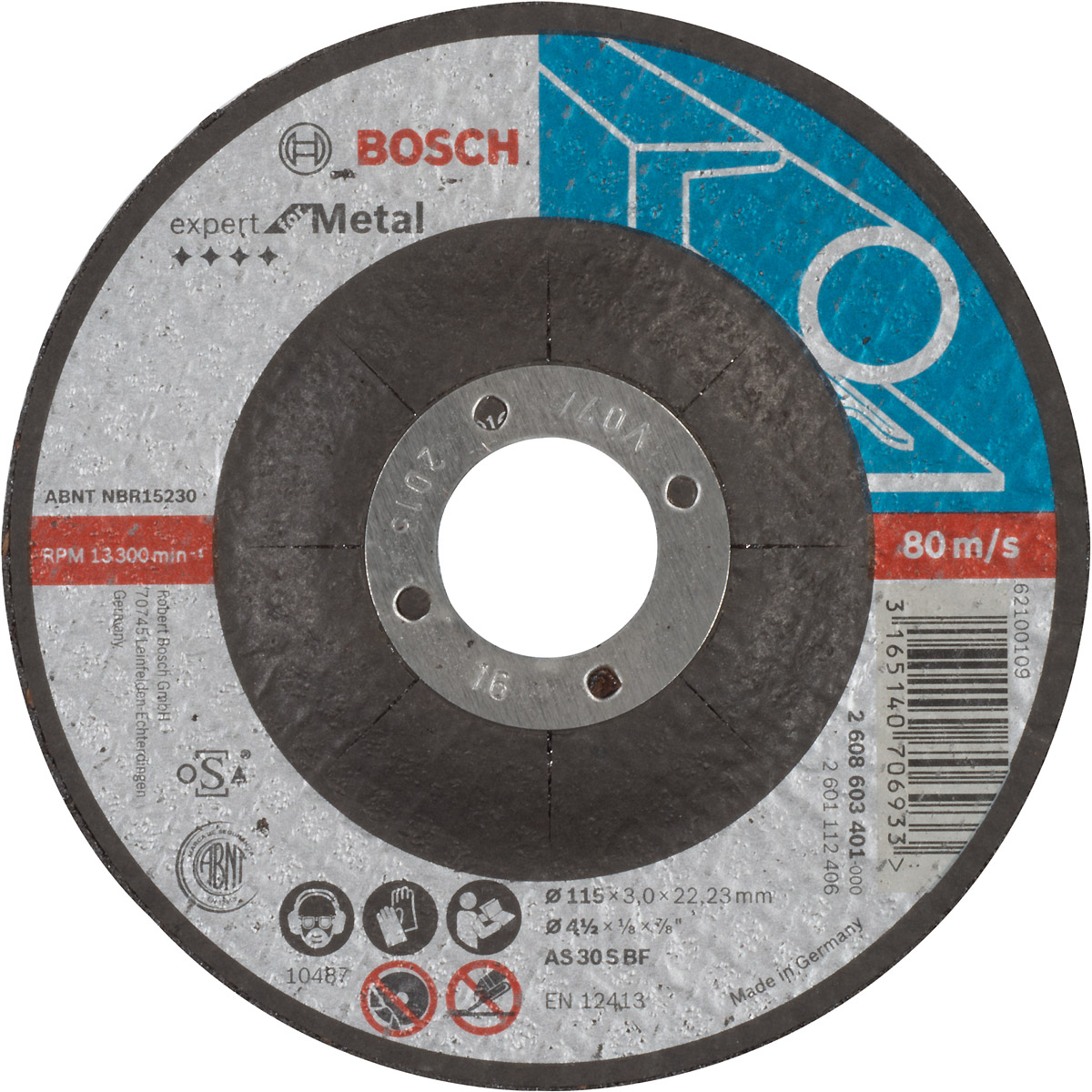 Bosch Trennscheibe gekröpft Expert for Metal AS 30 S BF