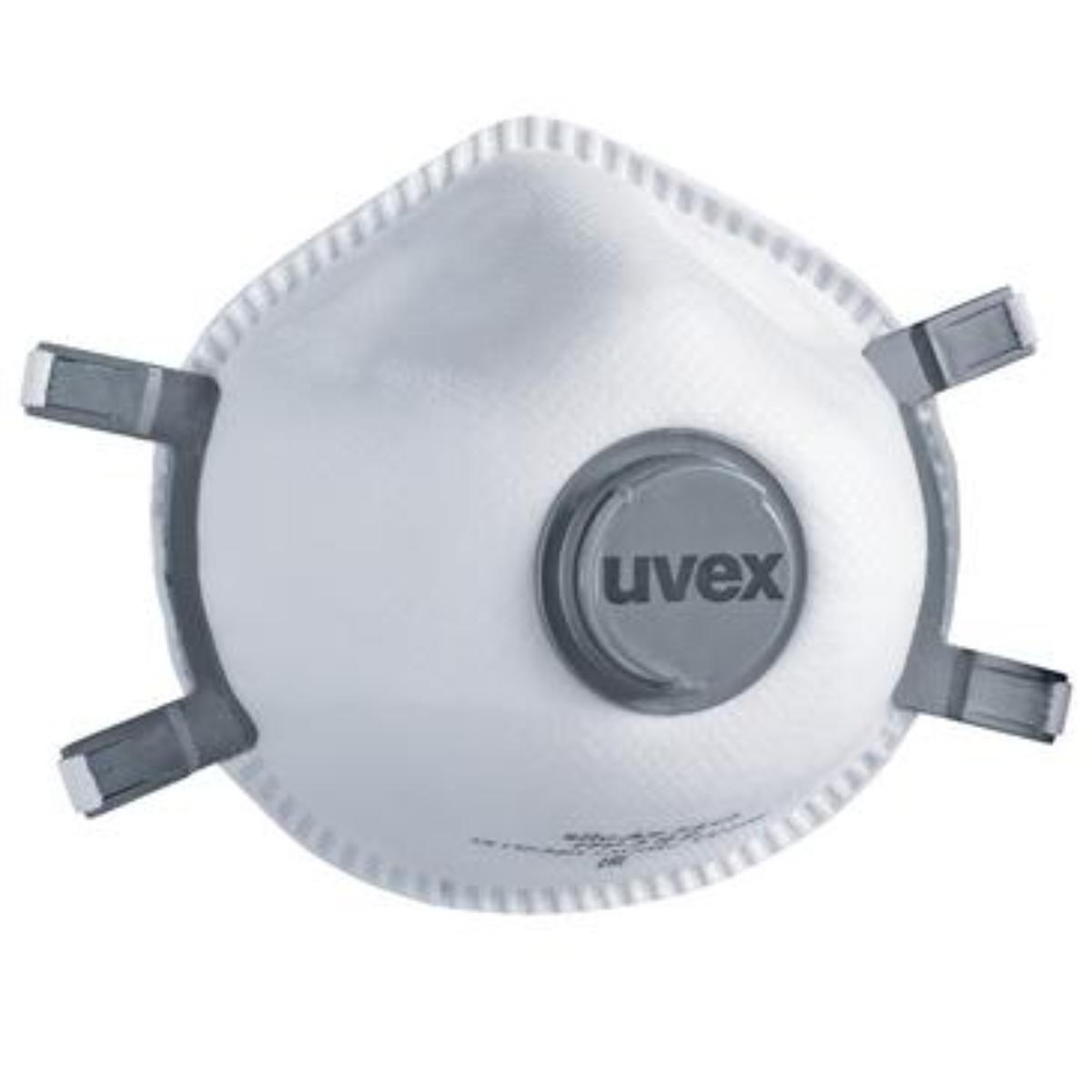 Uvex silv-Air exxcel 7312 Atemschutzmaske FFP3 -5 Stück