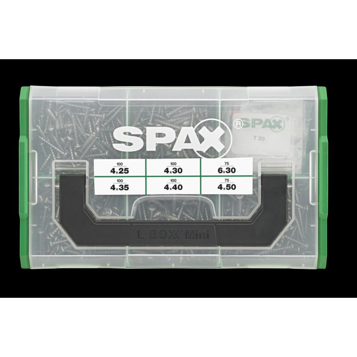 SPAX ELEKTRIKER MONTAGEKOFFER L-BOXX KUNSTSTOFF T-STAR PLUS KLEIN