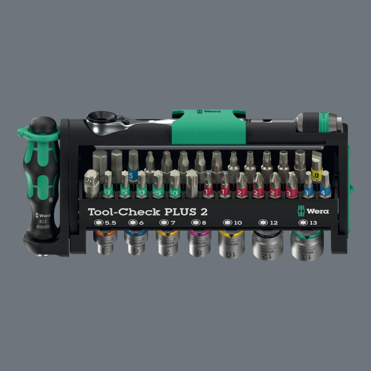 05049056001we Wera Tool-Check PLUS 2, 39-teiliges Set