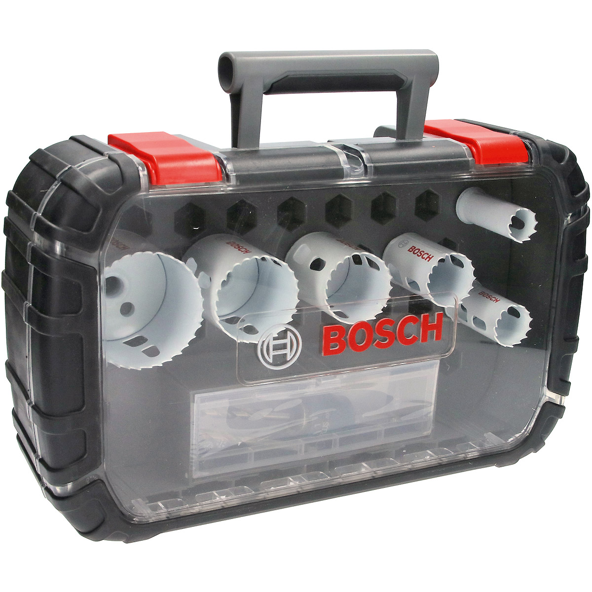 Bosch Lochsägen-Set Progressor for Wood and Metal, 9-teiliges Elektrikerset, 19-68 mm