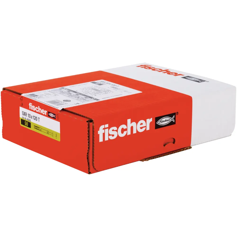 Fischer Langschaftdübel SXR 10x120 T mit Senkkopfschraube