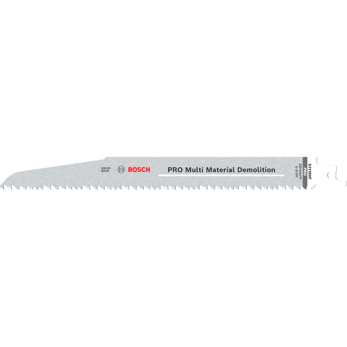 Bosch PRO Säbelsägeblatt S 1110 VF Heavy for Wood and Metal, 5er-Pack