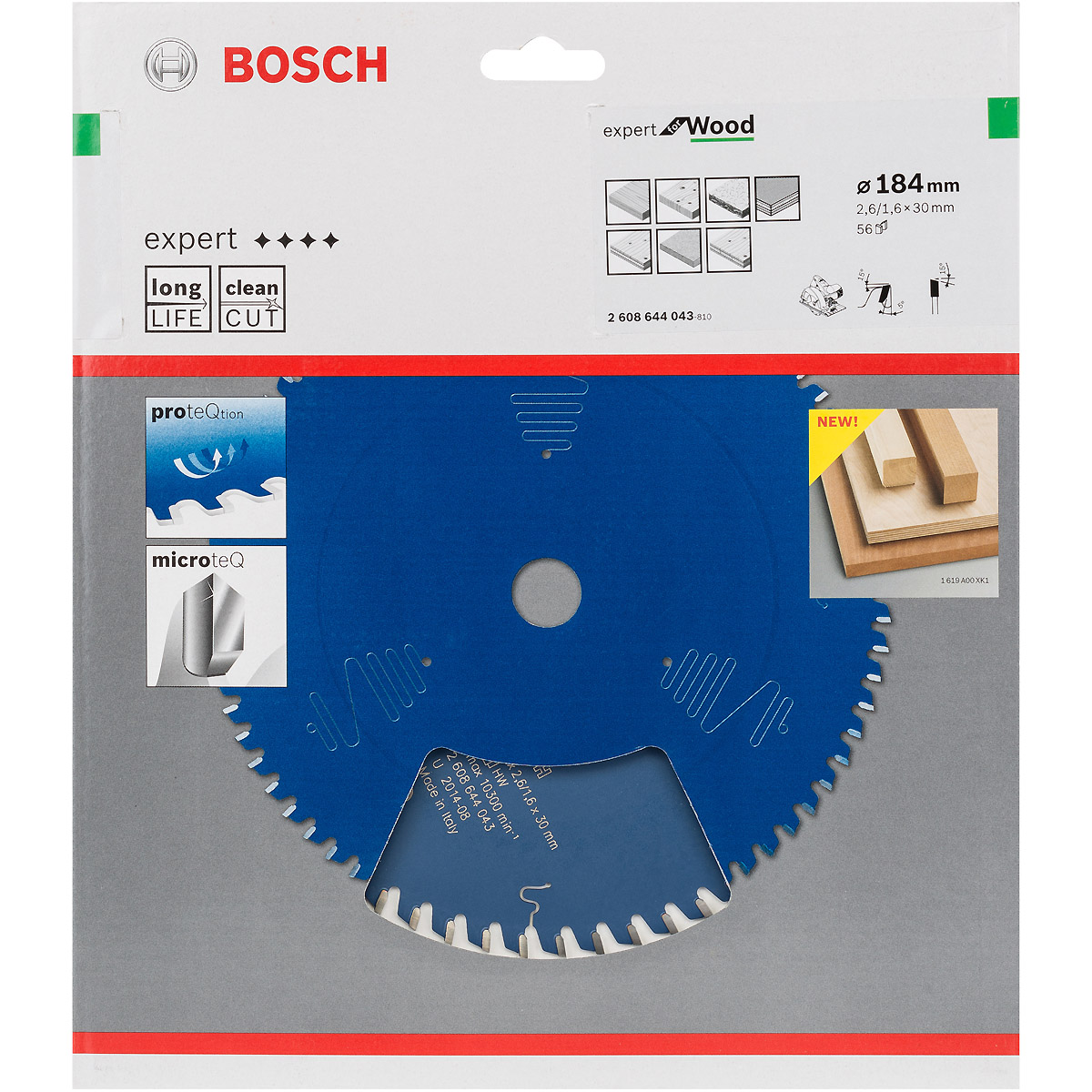 Bosch Kreissägeblatt Expert for Wood ø 184 mm