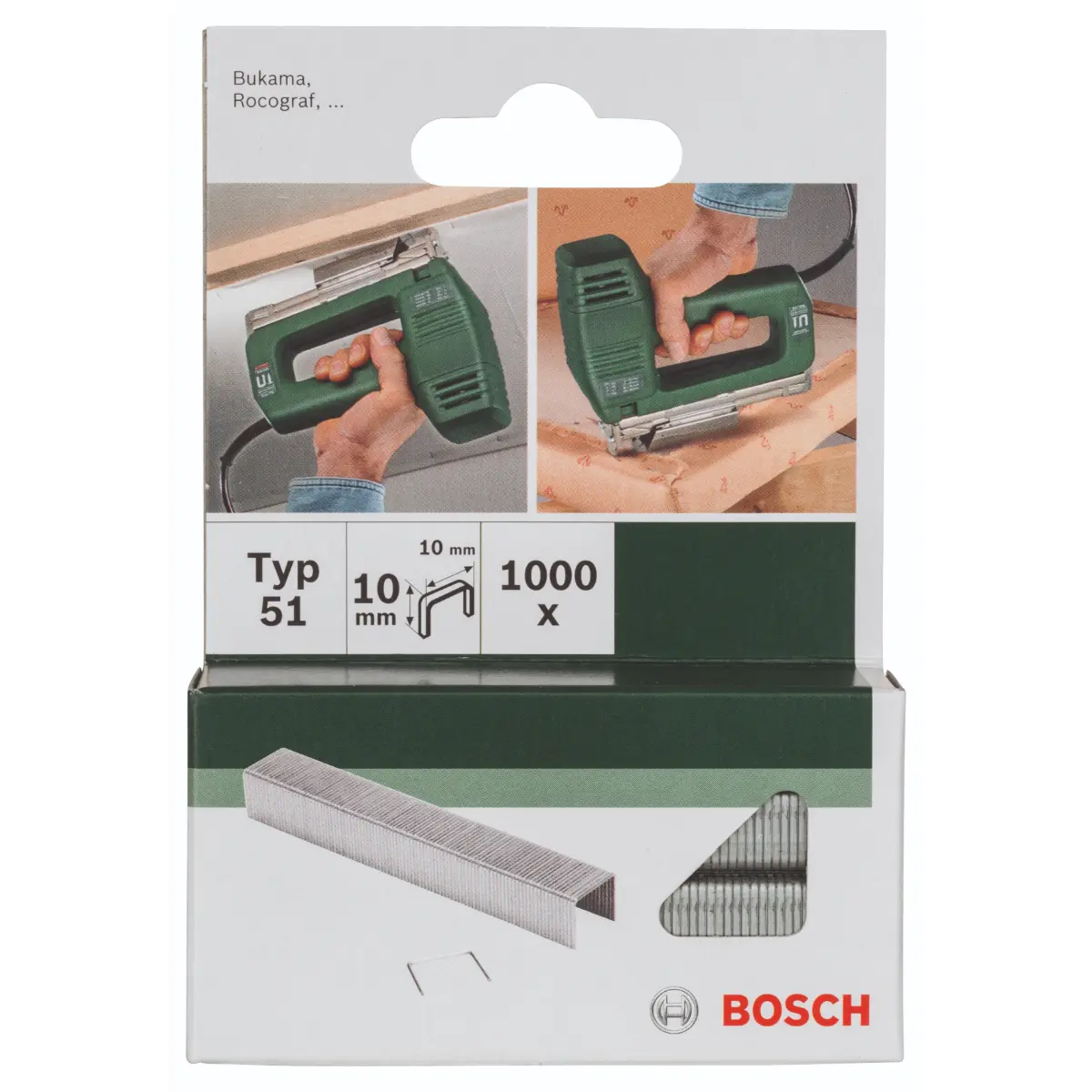 Bosch Klammer Typ 51, L= 10 mm
