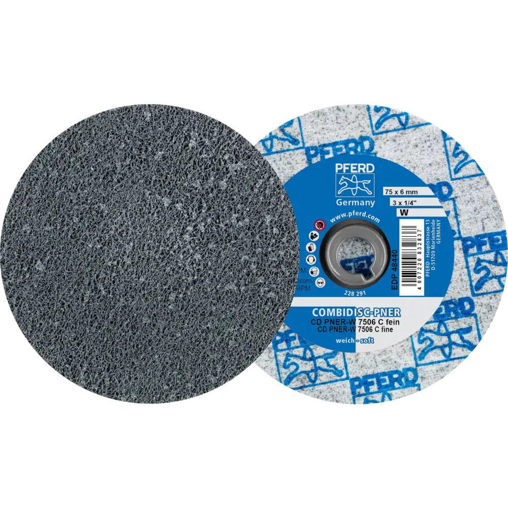 PFERD TOOLS COMBIDISC verpresste Vliesronde CD PNER