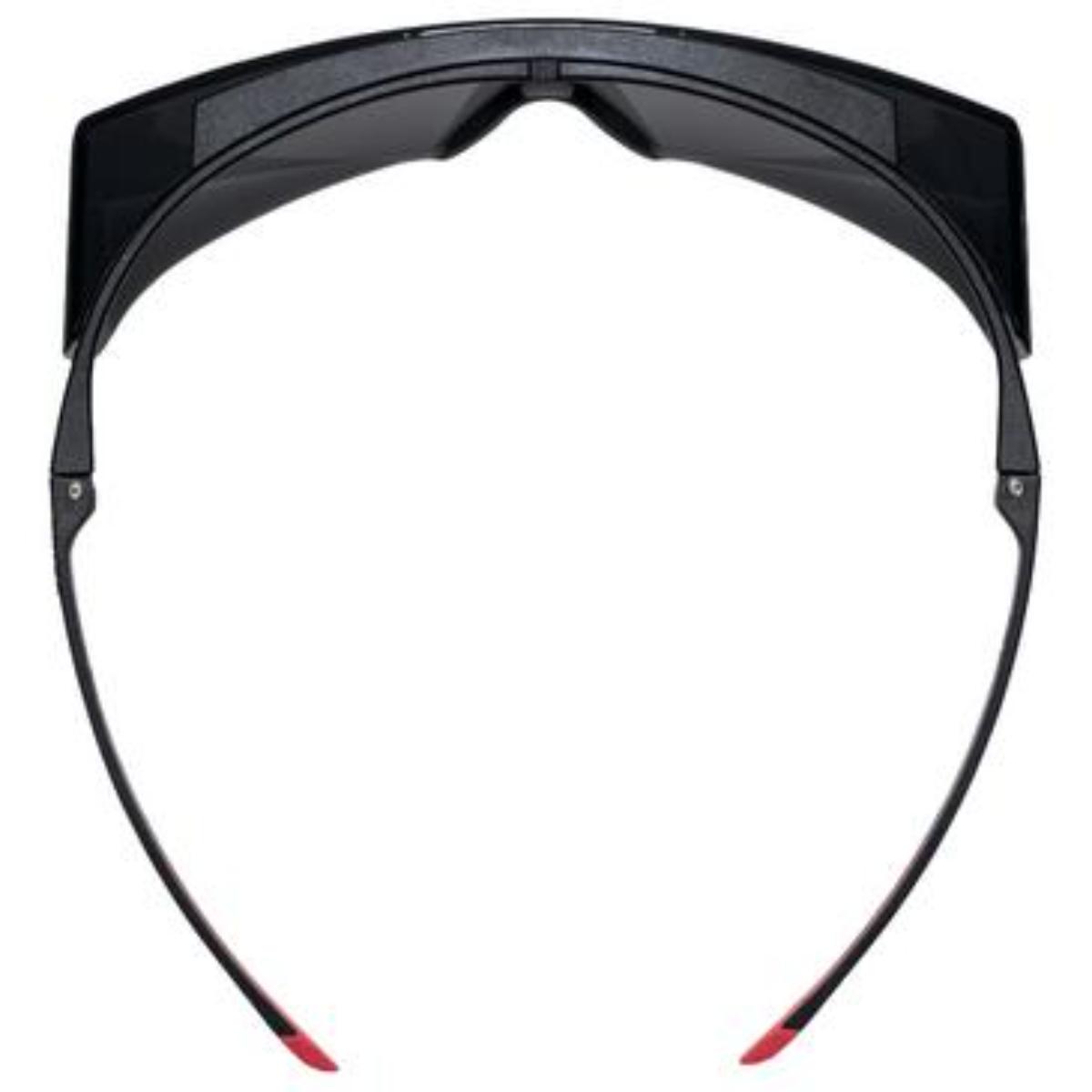 Uvex super f OTG IR-ex 5 Infrarotschutzüberbrille innen beschlagfrei, außen kratzfest & robust gegen Funken, Infrarot-/Multischutzstuf